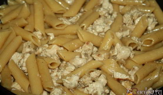 макароны по-флотски с рубленной индейкой