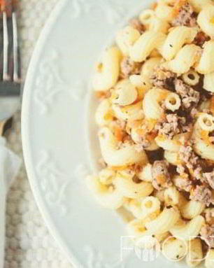 Макароны по-флотски за 25 минут