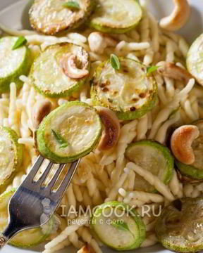 Макароны с кабачками