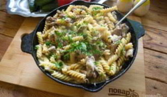 макароны с мясом под сыром в духовке