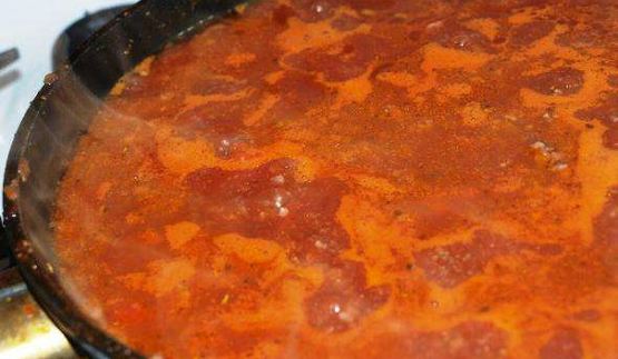 макароны с соусом болоньезе