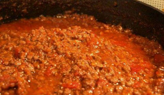 макароны с соусом болоньезе