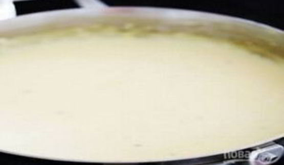 паста альфредо с курицей, запеченная