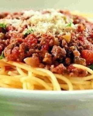 Паста Болоньезе с говяжьим фаршем