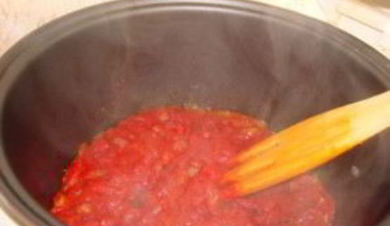паста болоньезе в мультиварке