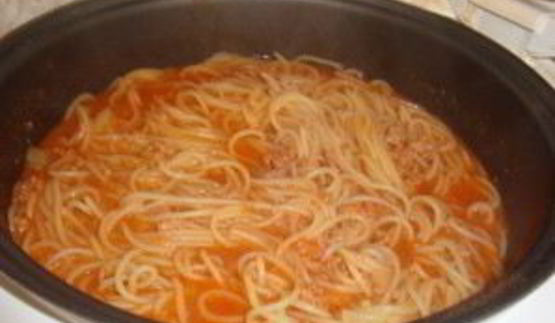 паста болоньезе в мультиварке