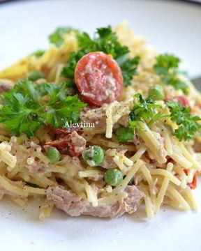 Паста и тунец