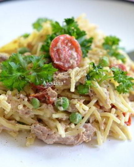 Рецепт пасты и тунец