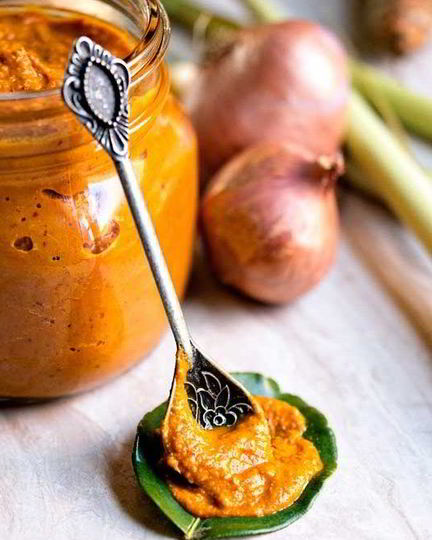 Рецепт пасты карри желтая