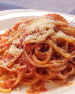 Паста с анчоусами и тунцом