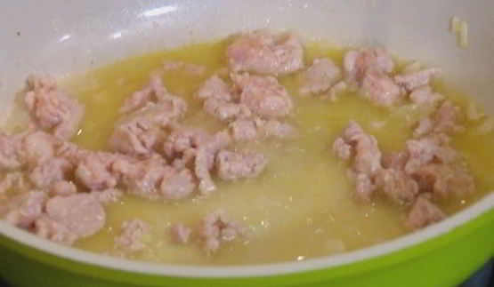 паста с колбасками и радиккио