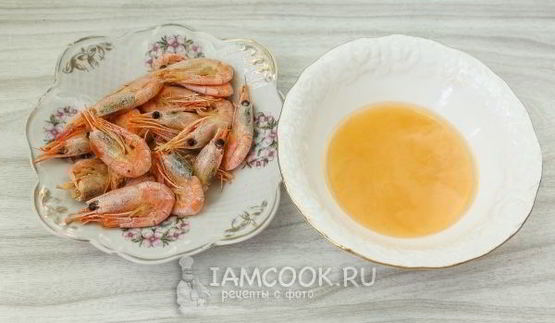 паста с креветками в сливочном соусе