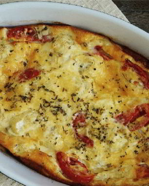 Паста с курицей и грибами