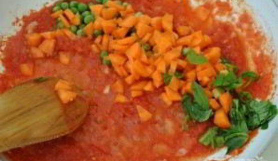 паста с томатами