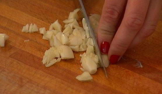 паста с цукини, пеперончино и мятой