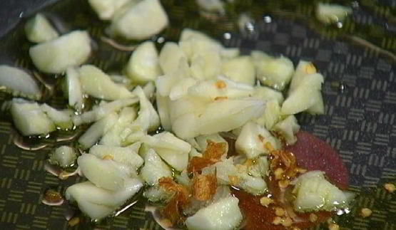 паста с цукини, пеперончино и мятой