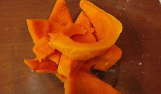 паста с тыквенно-сырным соусом