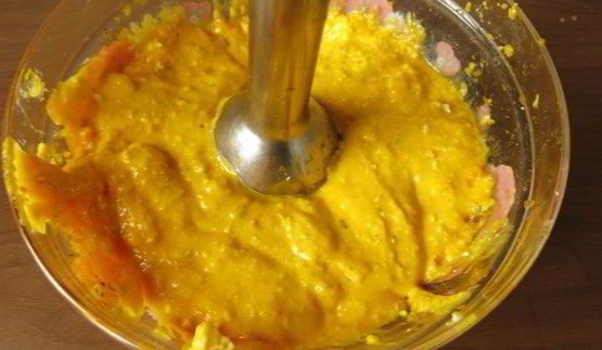 паста с тыквенно-сырным соусом