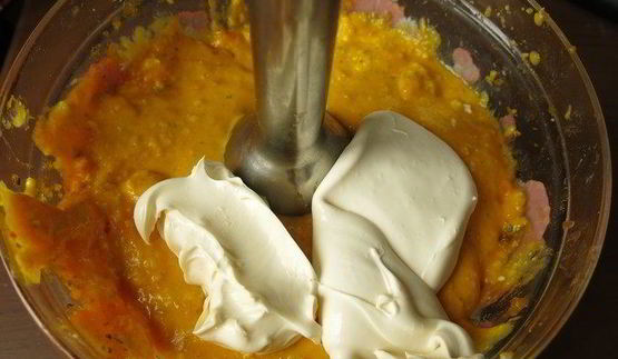 паста с тыквенно-сырным соусом