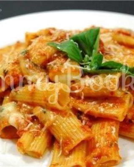 Рецепт пасты запеченной с моцареллой