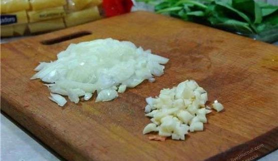 паста запеченная с моцареллой