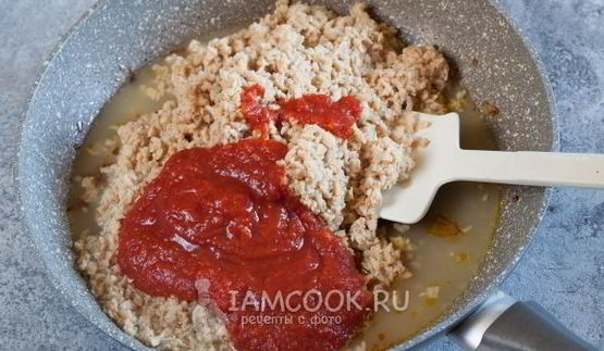 постные спагетти болоньезе