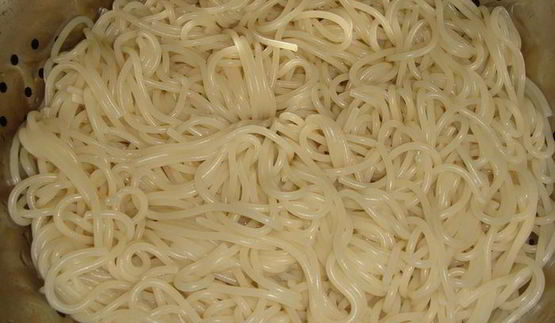 сливочная паста с кальмарами