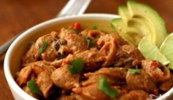 сливочная паста с помидорами и фасолью