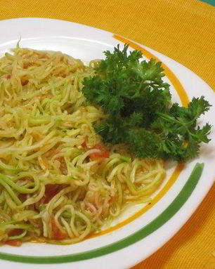 Спагетти из кабачков