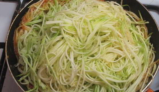 спагетти из кабачков