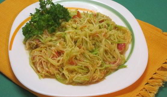 спагетти из кабачков