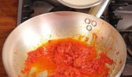 спагетти с мидиями