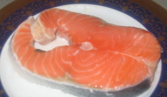 спагетти в сливочно-сырном соусе с семгой