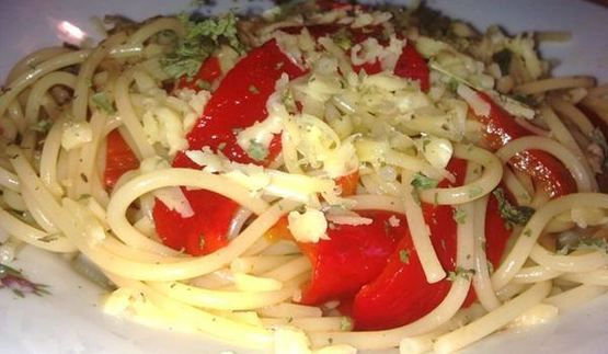 спагетти вегетарианские