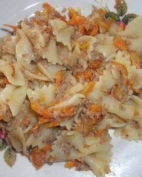 Вкусные макароны по-флотски