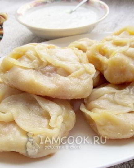 Рецепт мантов с тыквой