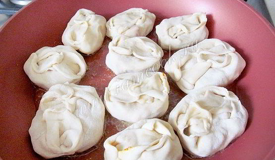 манты с тыквой