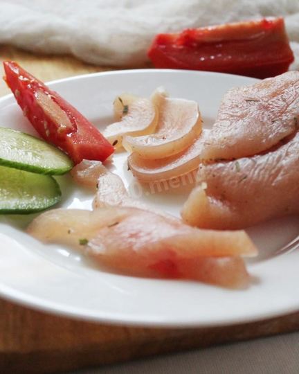 Рецепт балыка из куриного филе