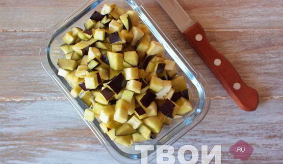 баранина с баклажанами