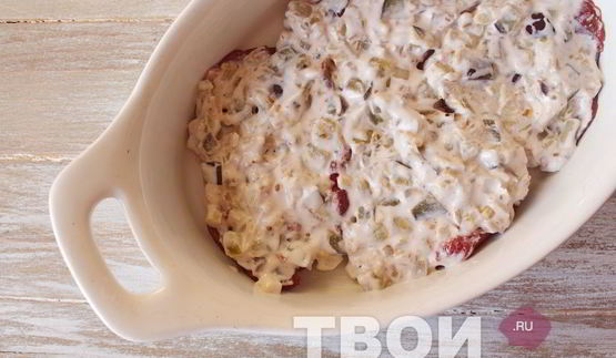 баранина с баклажанами