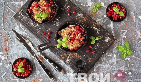 баранина с баклажанами