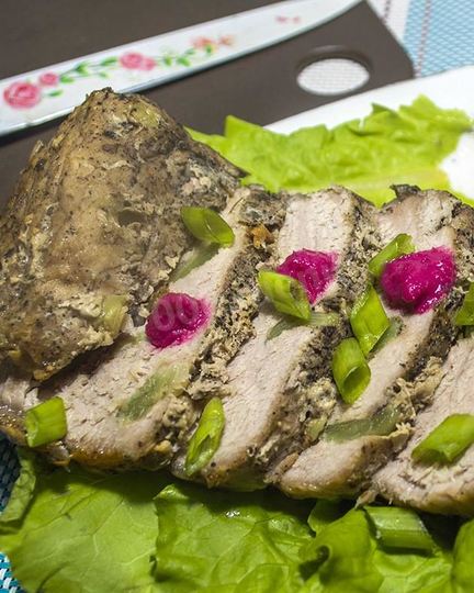 Рецепт буженины в фольге в мультиварке