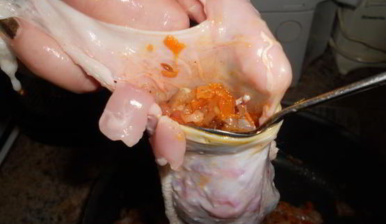 фаршированные крылышки