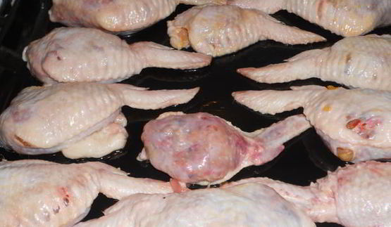 фаршированные крылышки