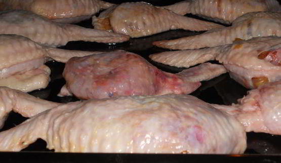 фаршированные крылышки