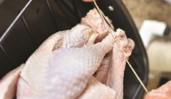 индейка с апельсинами в духовке