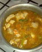 Индейка с овощами в собственном соку