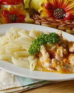 Индейка с подливкой