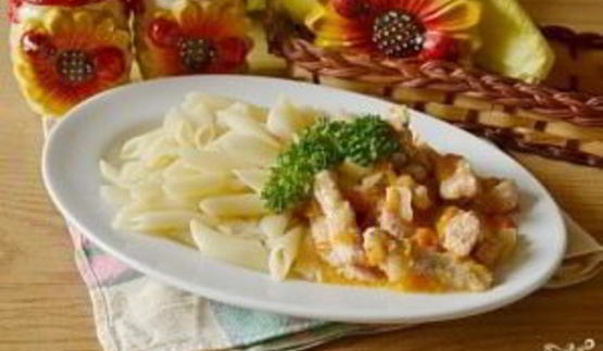 индейка с подливкой