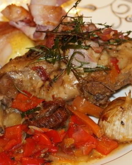 Рецепт кролика по-испански